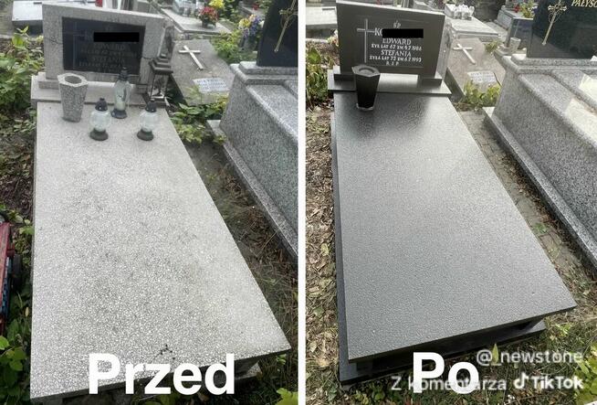 Renowacja pomników z lastryko