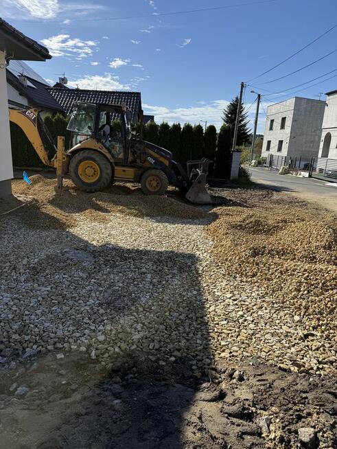 Roboty ziemne usługi koparką