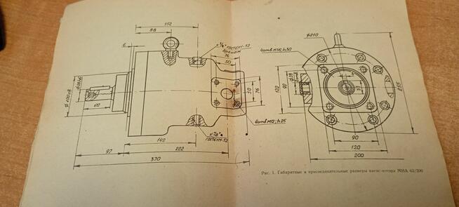 Pompa hydrauliczna Rosyjska MNA 63/200