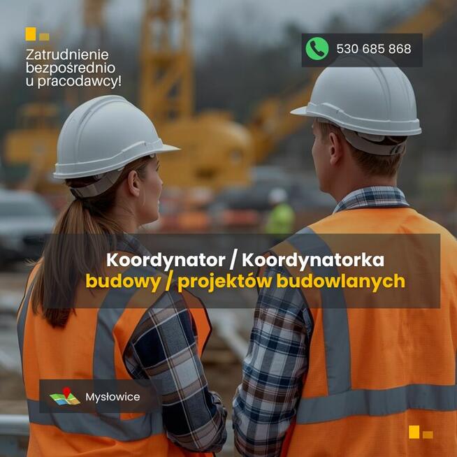 Koordynatora budowy / projektów budowlanych (k/m)
