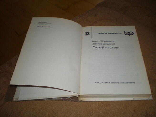 Sprzedam książkę Rozwój erotyczny, używana