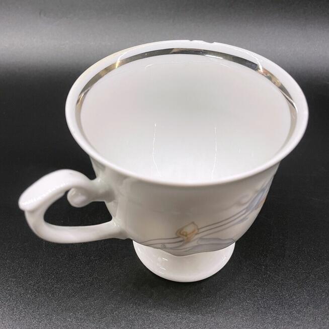 Serwis kawowy 8 osobowy Chodzież Porcelana