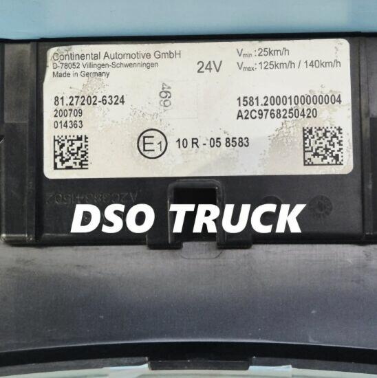 81.27202-6324 LICZNIK ZEGAR MAN Continental D-78053 TGX TGS