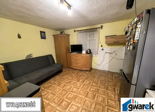 Działka z domkiem otoczona Lasem Przeń Bukowno