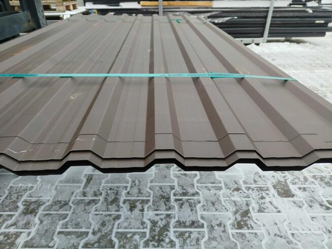 Brązowa blacha trapezowa w super cenie