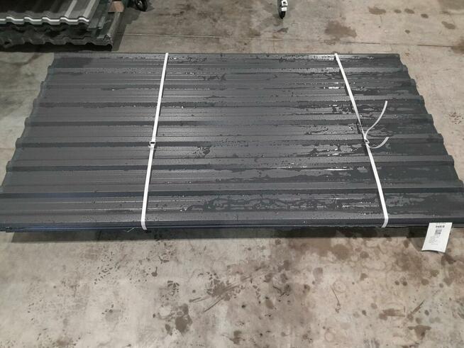Blacha trapezowa T-18 grafit połysk / mat - promocyjna cena