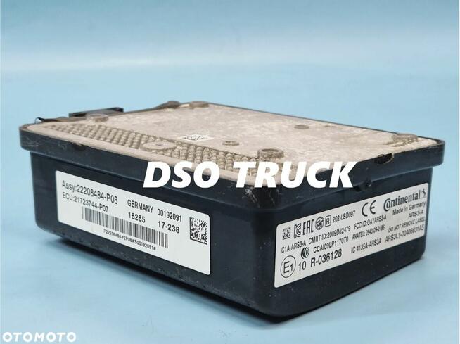 Radar Czujnik Sensor 22208484-P08 VOLVO FH RENAULT GAMA T RA