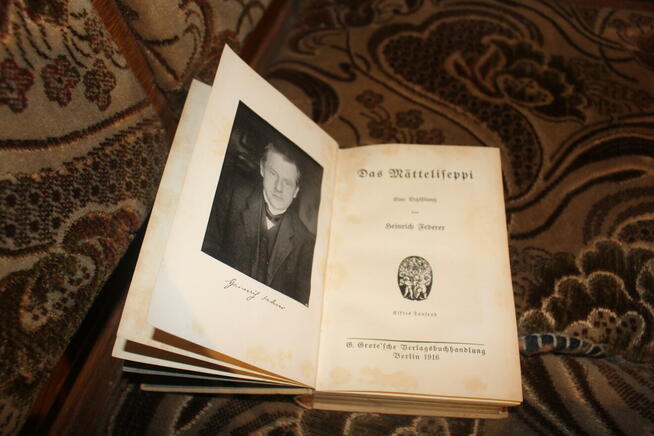 KSIĄŻKA niemiecka 1916 rok