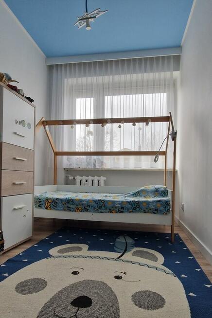 Łóżko domek 160x80 | STAN IDEALNY | Komplet z materacem | Ła