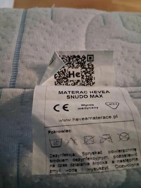 Biały tapczanik z szufladą i materacem 160x80