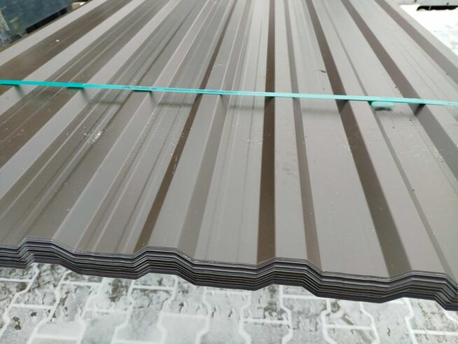 Brązowa blacha trapezowa w super cenie