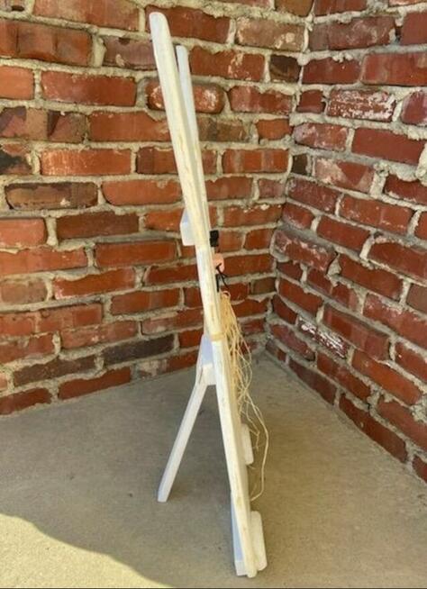 Zając / królik wielkanocny - drewniana ozdoba