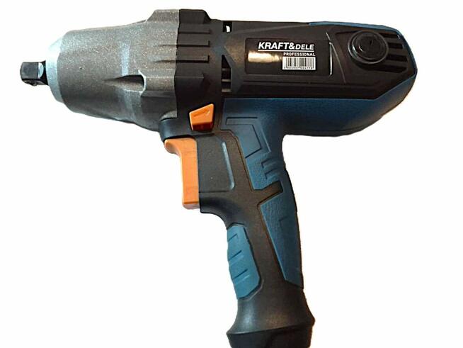 KLUCZ UDAROWY KRAFT&DELE Mocny 2200W 1/2 Walizka Nasadki