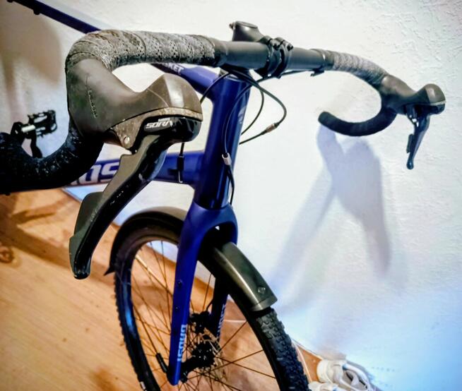 GHOST Asket EQ XL – Sora 2×9, gravel/trekking, dark purple