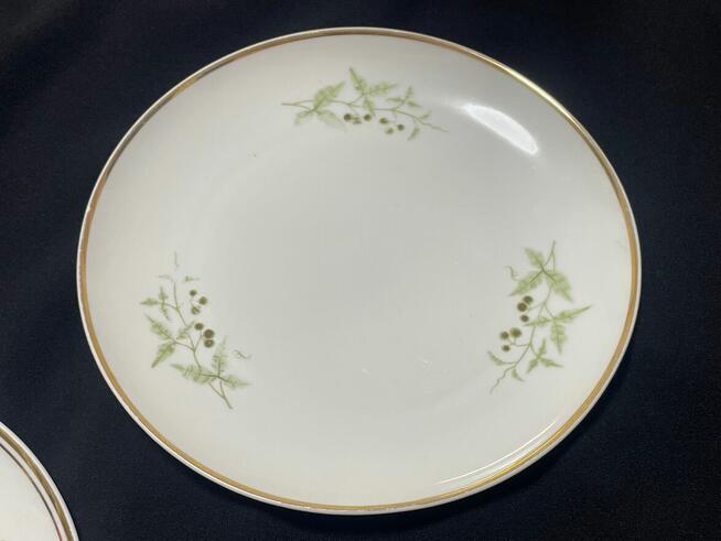 PRL stare talerze deserowe talerz Lubiana