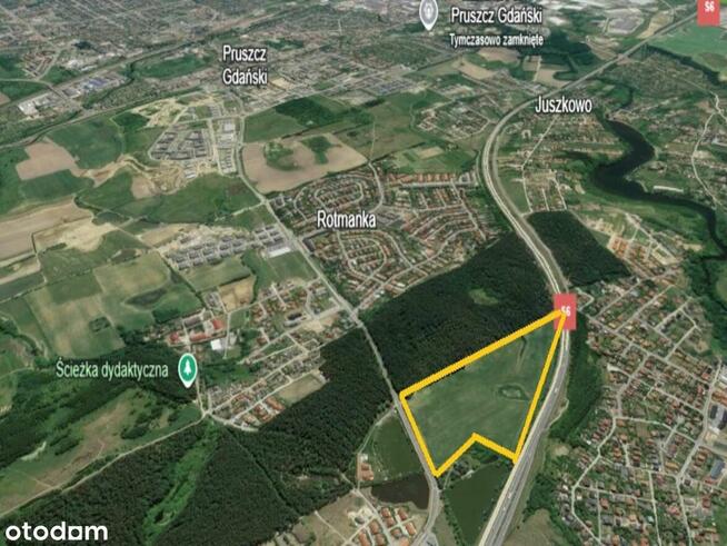 inwestycja pod centrum handlowe I blisko wjazd na S6 I