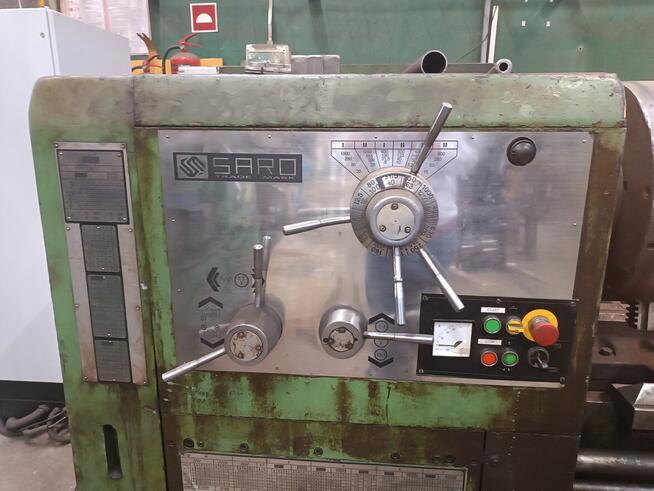 Tokarka SARO SPA8-2000 z uchwytem tokarskim 500 3-szczękowym