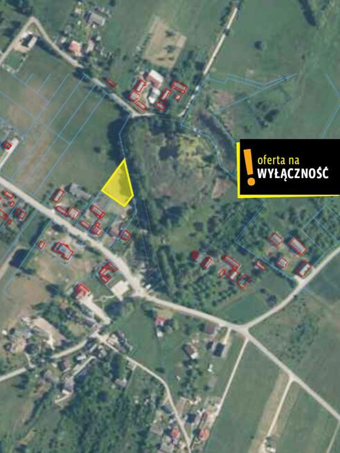 Działka inwestycyjna Skrzelczyce gm. Pierzchnica,