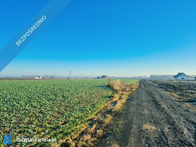 Piękna działka budowlana w Brzezinie koło Wrocławia z panoramicznym widokiem