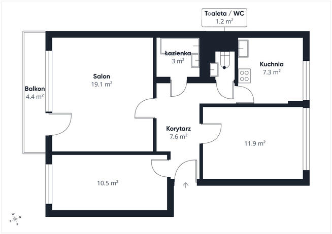mieszkanie w sercu osiedla