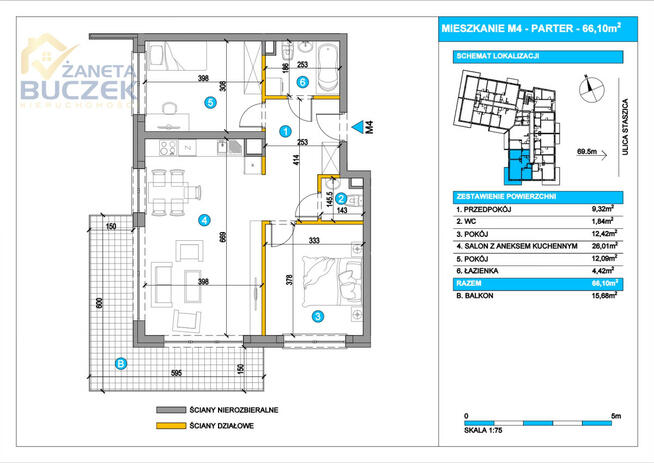 Mieszkanie Sochaczew, Stanisława Staszica