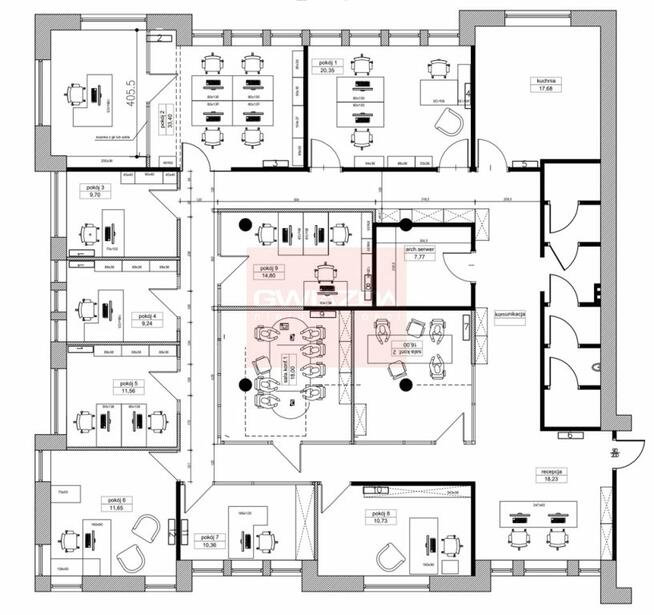 Powierzchnia biurowa Warszawa Ochota