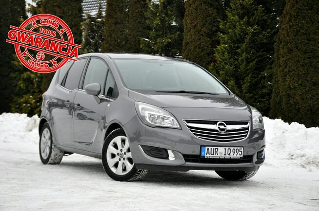 Opel Meriva 1.4T(140KM)*84tyś.km*Lift*Led*Duża Navi*Skóry*2xParkt*I Wł*Alu16"ASO