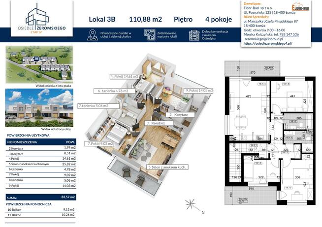 Dom Ostrołęka, Stefana Żeromskiego