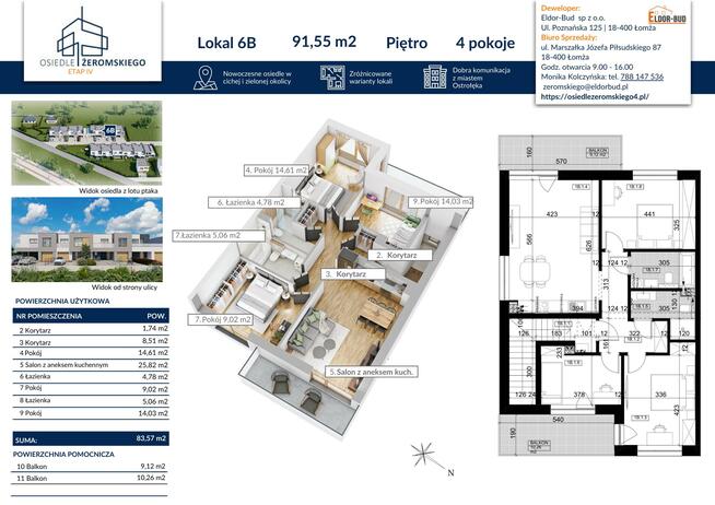 Dom Ostrołęka, Stefana Żeromskiego