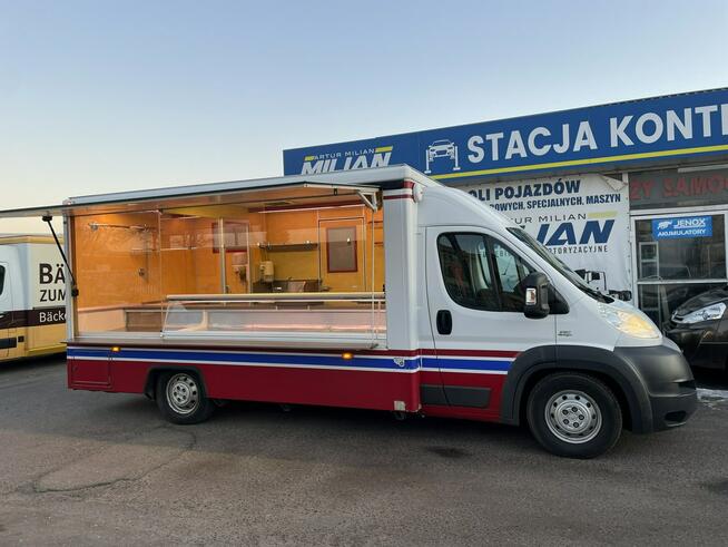 Fiat Ducato Autosklep wędlin Gastronomiczny Food Truck Foodtruck Sklep Borco 2012