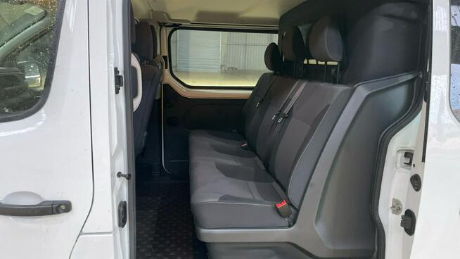 Renault Trafic long L2H1 brygadówka 7-osobowy 2,0 150KM pełna opcja 2-stronne drzwi