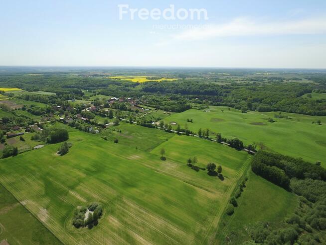 Duża działka z możliwością zabudowy.