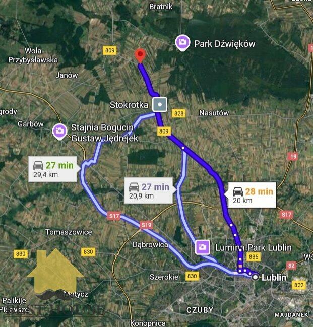 Działka Pryszczowa Góra gm. Niemce