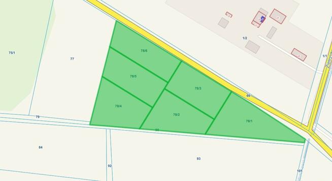 Działka Wąwelnica gm. Dobra (Szczecińska)