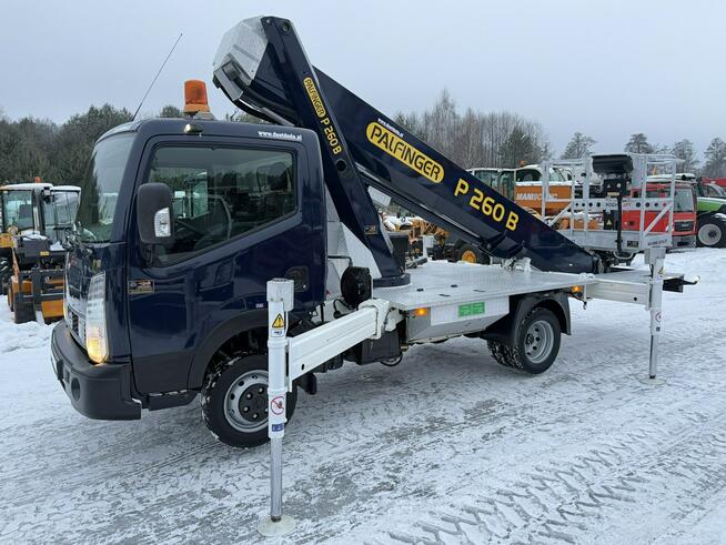 Nissan Cabstar Zwyżka Podnośnik Koszowy PALFINGER P260 B UDT + Pilot Wysokość Podnoszenia 26m (Multi
