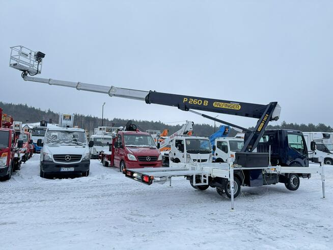 Nissan Cabstar Zwyżka Podnośnik Koszowy PALFINGER P260 B UDT + Pilot Wysokość Podnoszenia 26m (Multi