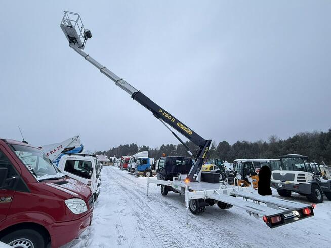 Nissan Cabstar Zwyżka Podnośnik Koszowy PALFINGER P260 B UDT + Pilot Wysokość Podnoszenia 26m (Multi