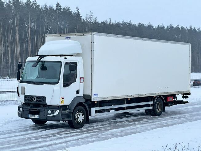 Renault D16 KONTENER 21 Palet, Winda Euro 6 Przebieg Udokumentowany , Winda , Kontener 21 paletowy ,