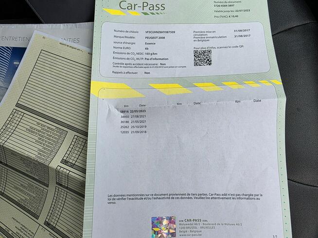 Peugeot 2008 bezwypadkowy *CROSSWAY* panorama* NOWY ROZRZĄD* biała perła