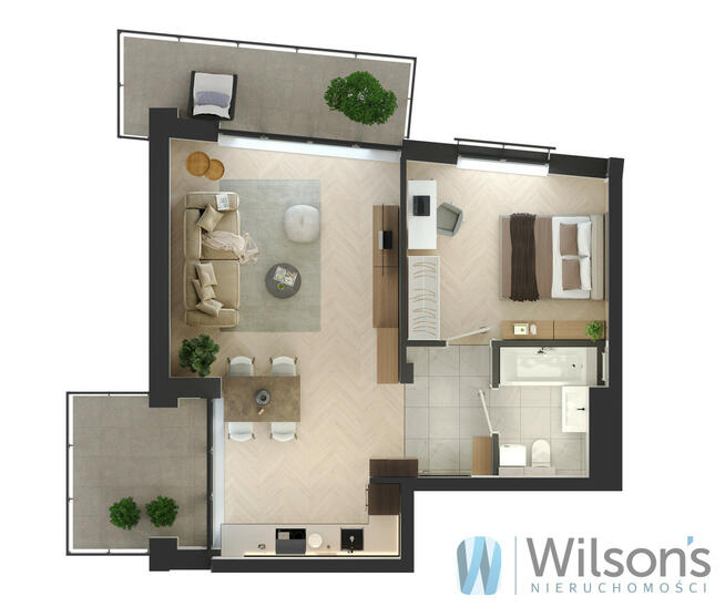 Mieszkanie Marki, Promienna