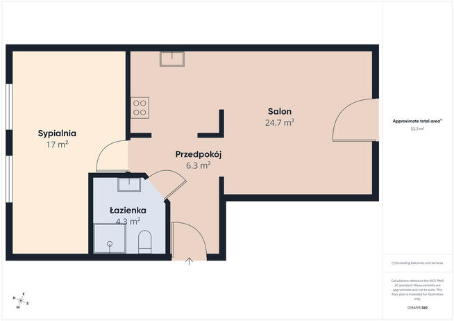 Mieszkanie gotowe do zamieszkania w Cieplewie.