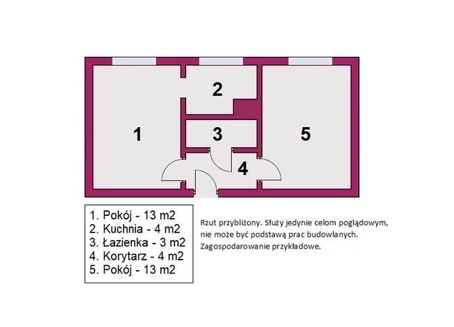 Funkcjonalna mieszkanie gotowe do wprowadzenia