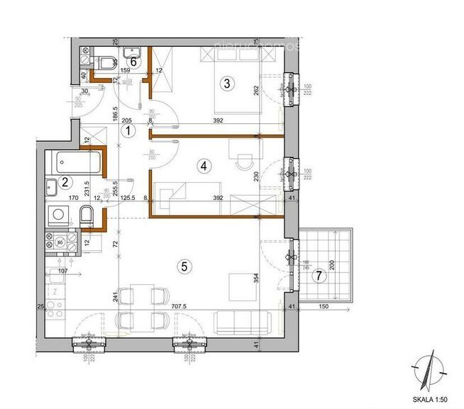 Mieszkanie 3 pokojowe z balkonem | Rembertów