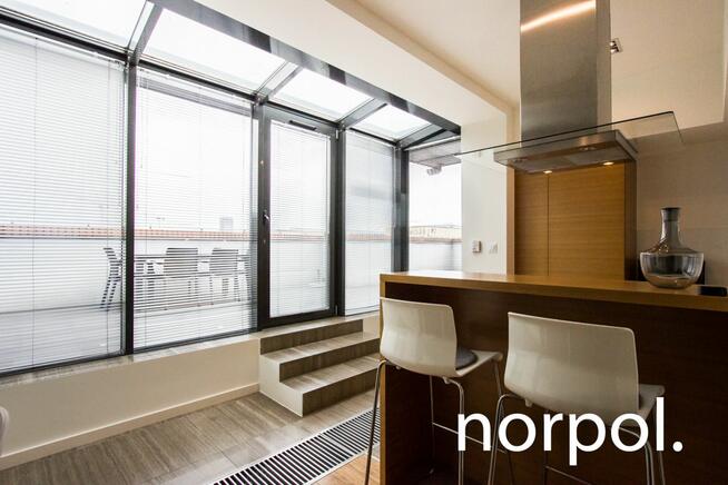 Wyjątkowy penthouse przy Dworcu Głównym z tarasem 70 m² i widokiem na centrum