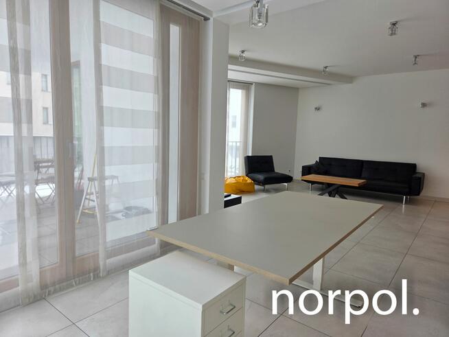 Stylowy apartament 71m2 w Angel Plaza – centrum Krakowa, taras, wellness spa