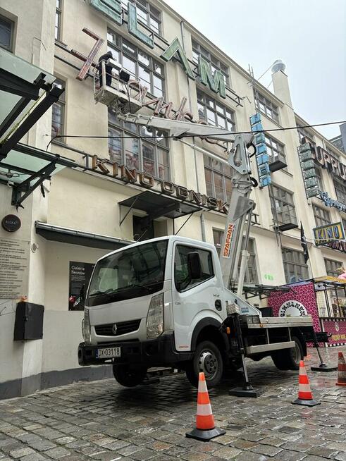 Usługi Szafran – Podnośnik Koszowy Trzebnica – Zasięg do 35m