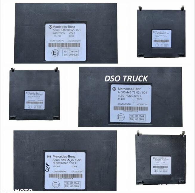 Sterownik Komputer Modul CPC3 A0034462802 001 Mercedes ACTRO