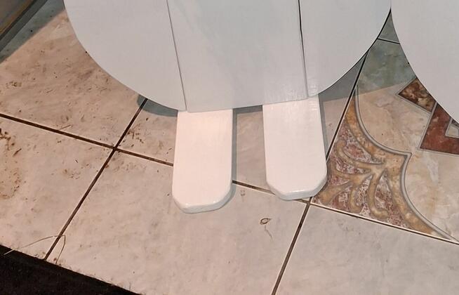 Zając / królik wielkanocny - drewniana ozdoba