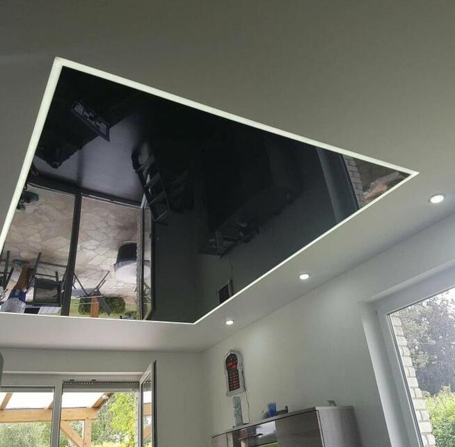 Sufity napinane, LED oswietlenie, podwieszany