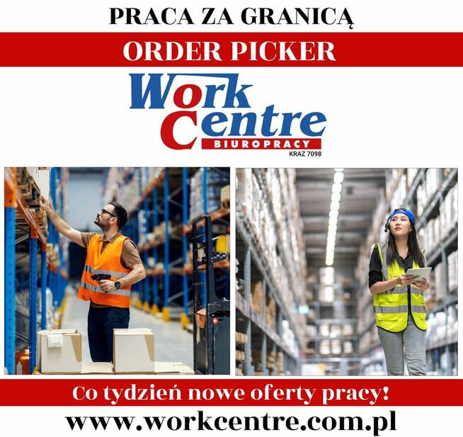Order picker – artykuły spożywcze (k/m)